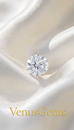 Diamant Naturel Coeur Bleu 0.50 Carat - Qualité Exceptionnelle : D Colour, VVS1, Taille Excellente | Neuf Sans écrin