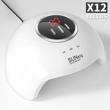 18 LEDS UV/LED Nail Dryer Lamp Have 3 Timer Modes LCD Display Quick Drying Nails