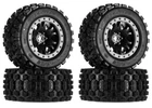 Pro-Line X-Maxx Mounted Tires / Wheels Badlands MX43 Pro-Loc 10131-13