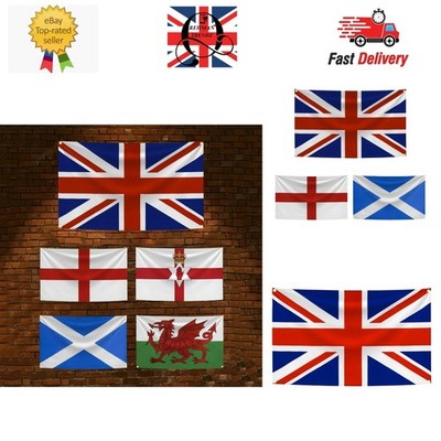 Britische Flagge - 90 x 150 cm Polyester Dekoration - Union Jack England Wales