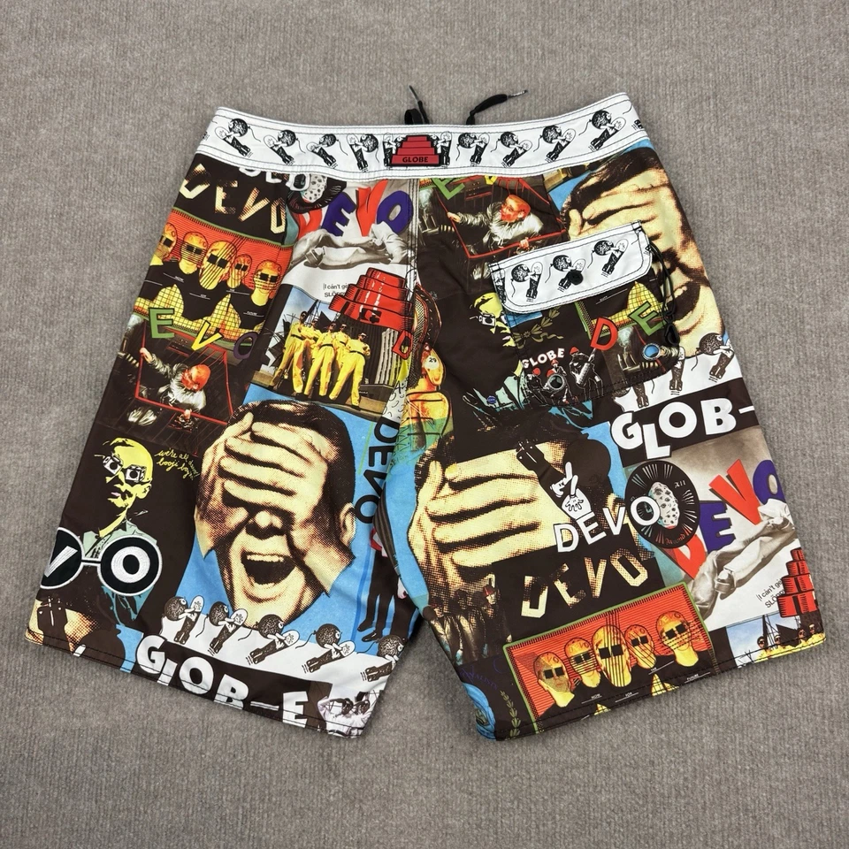 Pantalones cortos de tabla DEVO de colección de Globe Airport Survival Gear 2008 colaboración RARO Foto 3 de 4