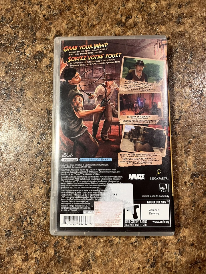 Indiana Jones and the Staff of Kings (Sony PSP, 2009) - Image 2 of 3