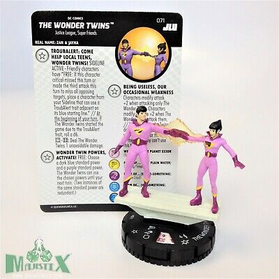071 CHASE DC's Justice League Unlimited Heroclix #71 WONDER TWINS