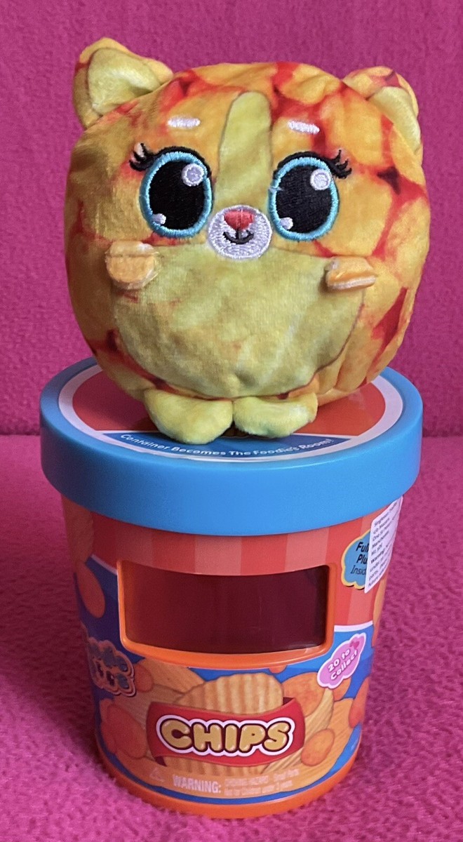 Foodie Roos Chips Cheese Pup Dog Crisps Snack Food Soft Plush Toy