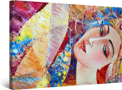 Egyptan Queen Canvas Wall Art Dgtal A Artwork Wall Hangng Art Wall