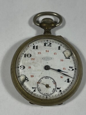 Montre à Gousset En Argent Massif - Nécessite Révision Ou Pour Pièces - Modèle L41/P4/4 - Occasion