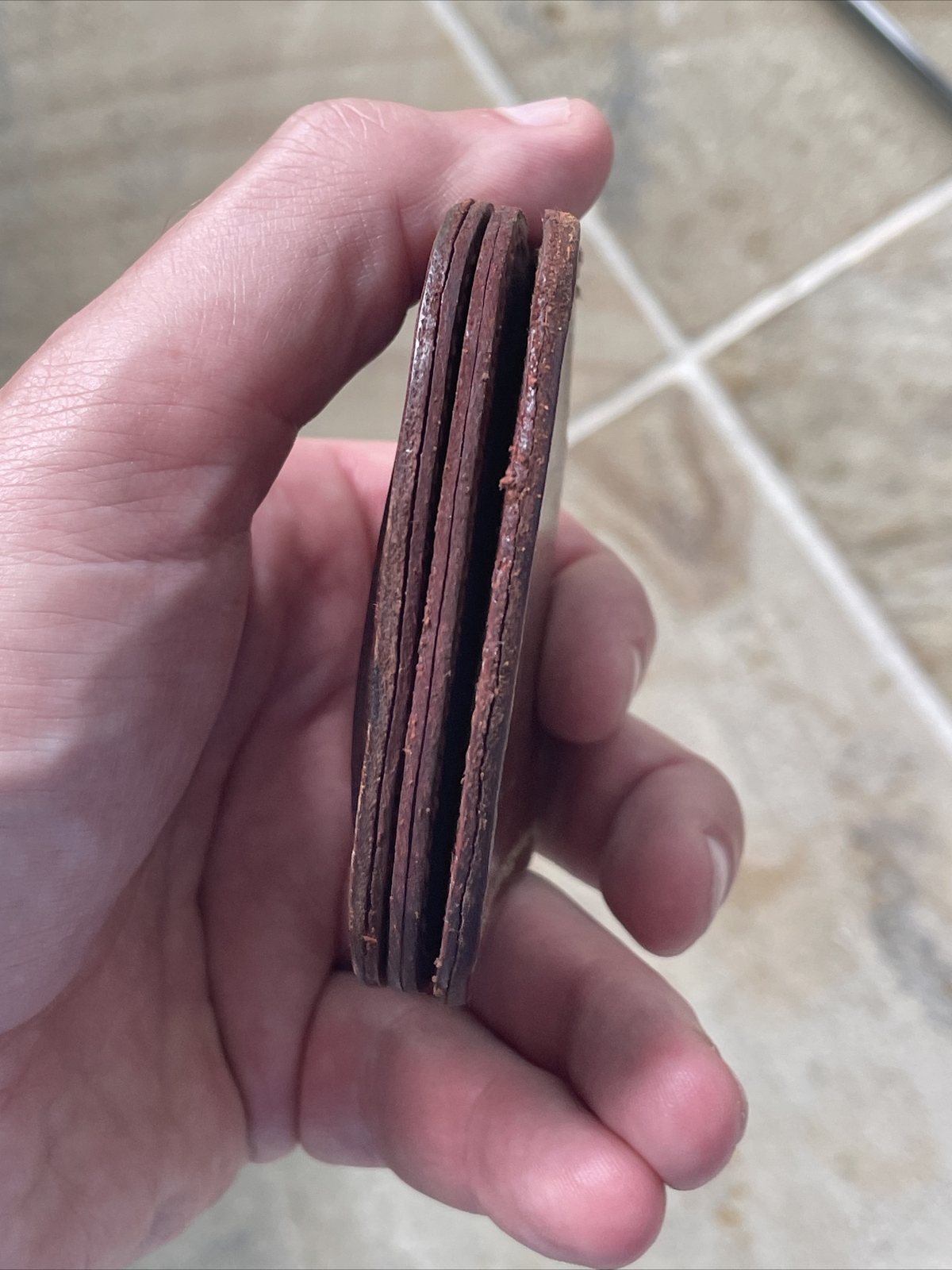 Antique Tan Leather Men’s Coin Purse Extremely Robust & Well Made eBay