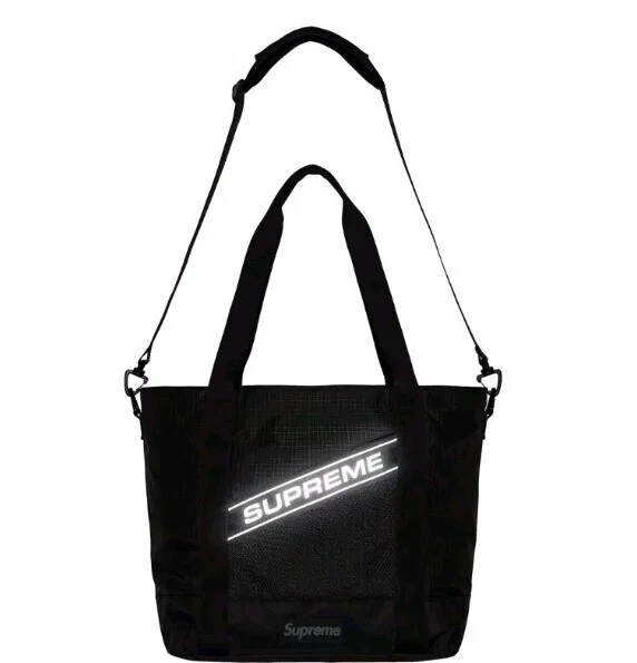 Sac fourre tout FW23 Supreme logo réfléchissant résistant à l'eau