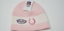 NFL Indianapolis Colts Pink Toddler Cuffless Knit Beanie Winter Team Apparel Hat