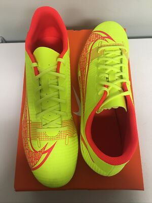 Nike Men's Neon Yellow Mercurial Vapor 14 Club Fg/Mg Soccer Cleats