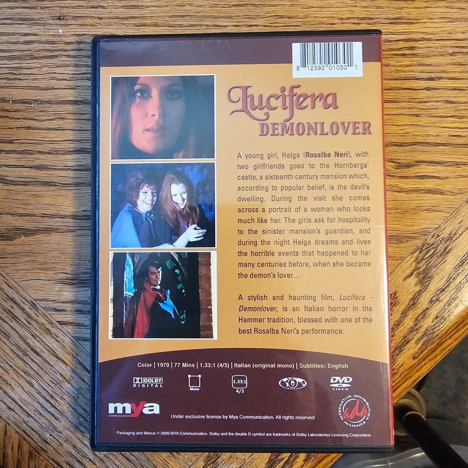 Lucifera Demonlover DVD Mya Communication 812592010301 eBay