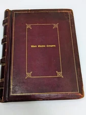 Ward Electric Company Philadelphia Minutes of Session book 1919-21