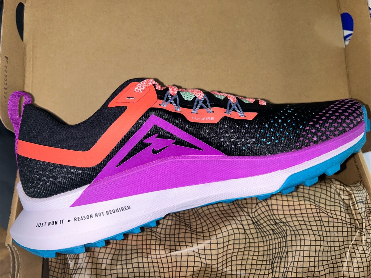 Nike® React (Men\'s 12.5) Pegasus™ Trail 4 Running Shoes in \'Black Magic Ember\' Amazon.com | Nike React Pegasus Trail 4 GTX V2 Mens HM9728  main image 4
