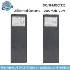 2PC 7.2V 2000mAh Battery For Scanreco 590/592/960/EEA2512/Palfing RSC7220 13445