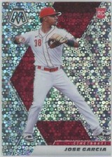 2021 Panini Mosaic Jose Barrero Rookie Quick Pitch Silver Prizm Reds RC #253