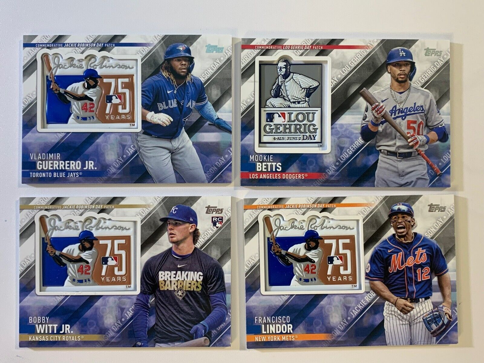 2022 Topps Update Commemorative Relic Patch Singles *COMPLETE YOUR SET*!