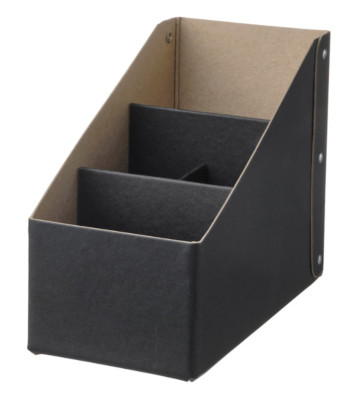 IKEA NIMM Schreibtisch-Organizer, schwarz, 20x10x15 cm, 8''x4''x6'' 505.200.55
