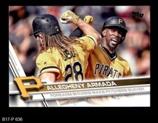 2017 Topps #636 Series 2 Checklist - Allegheny Armada Pirates 8 - NM/MT
