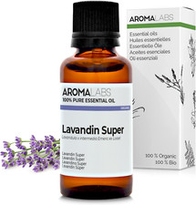 - Lavandin Super BIO - Huile Essentielle Chémotypée Et Certifiée AB - 30 Ml