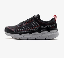 SKECHERS Men's Max Cushioning Premier - Endeavour Black/Red/White (220070/BKWR)