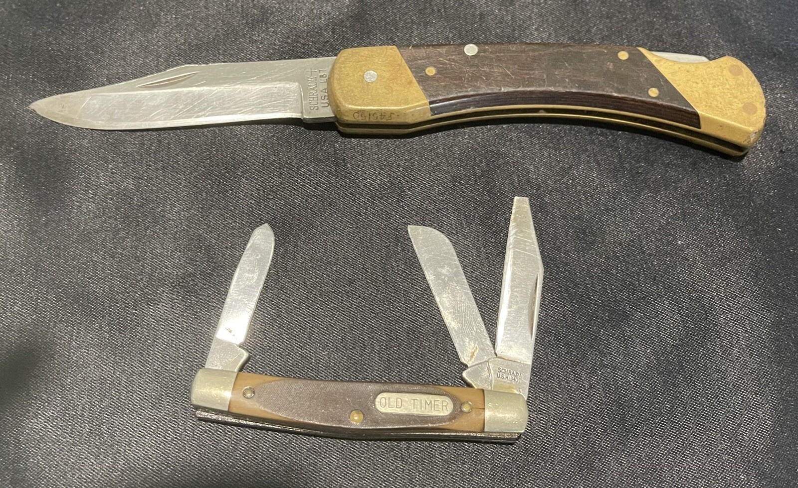 Vintage Knife Lot Schrade And Old Timer Parts Or Repair eBay