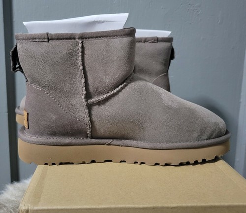 UGG Classic Mini II Boot Mole US 6, UK 4, EU 37 NIB AUTHENTIC - 第 6/12 張圖片