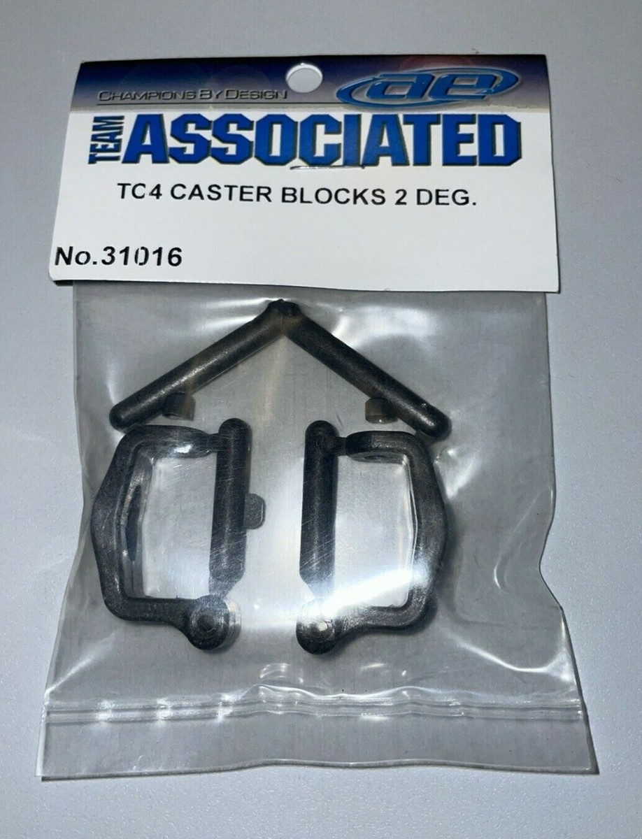 Team Associated 31016 Tc4 Caster Blocks 2 Degrees for sale