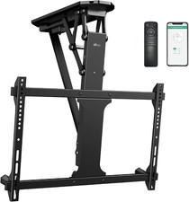 Motorized Ceiling TV Mount with Remote, Elect...