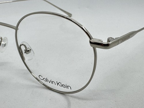 NEW Calvin Klein CK 5460 046 Silver 49.20.145 Unisex Eyeglasses Frames - Picture 6 of 14