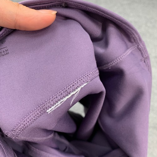 Short de vélo Nike femme XS extra petit violet coupe serrée logo taille performance - Photo 8/10