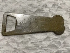 Vintage Ballantine Ale Beer Metal Bottle Opener