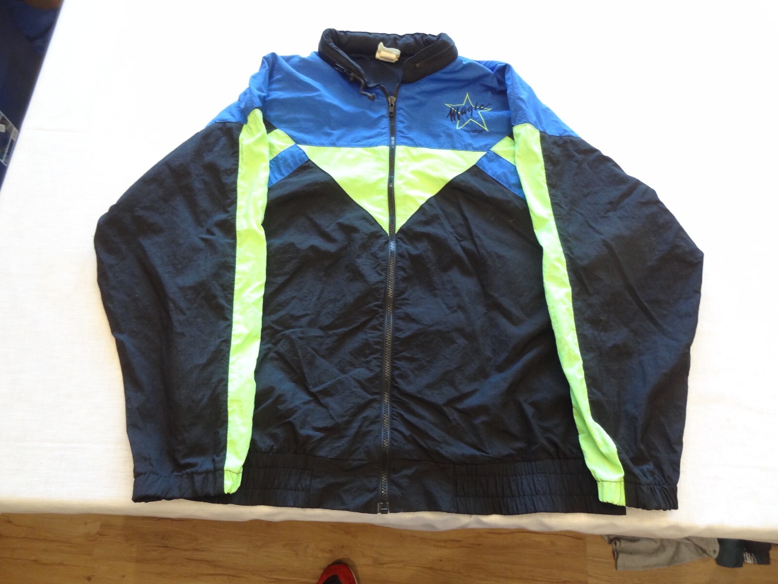 Converse Magic Johnson Multicolor Windbreaker Zip… - image 1