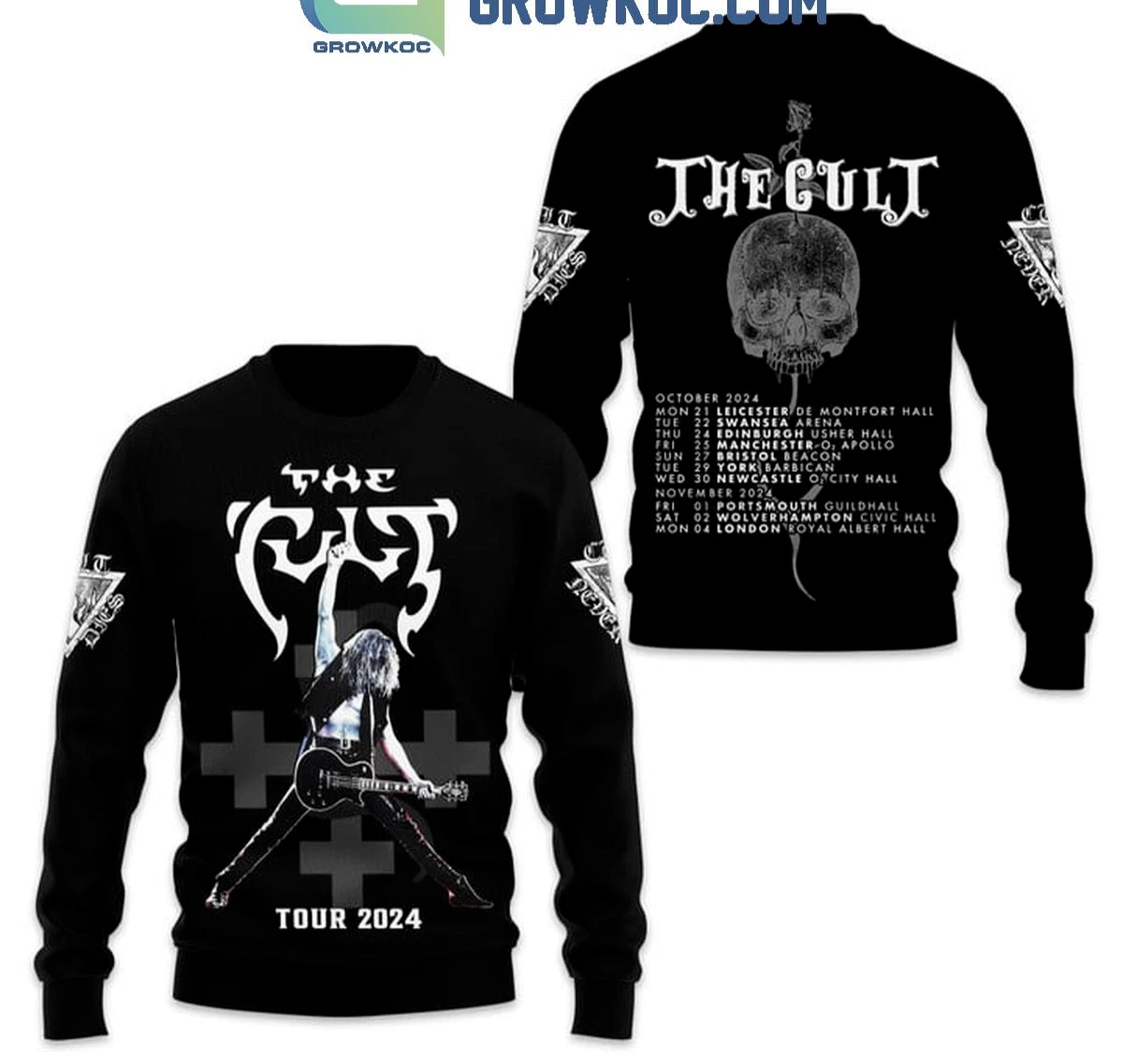 The Cult Tour 2024 For 40th Anniversary  3D Sweatshirt