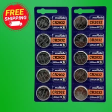 Murata CR2032 Lithium 3V Watch Battery (Exp  2034)  10Pc