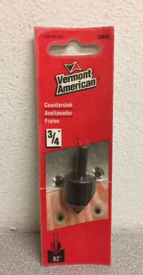 Vermont American 16645 3/4 in. D Tool Steel Countersink 1 pc