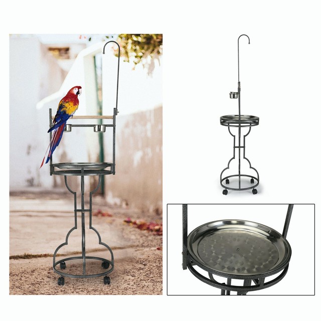 indoor bird perch stand