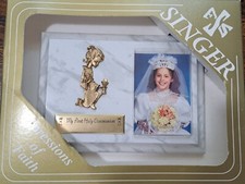First Communion Picture Frame Plaque
