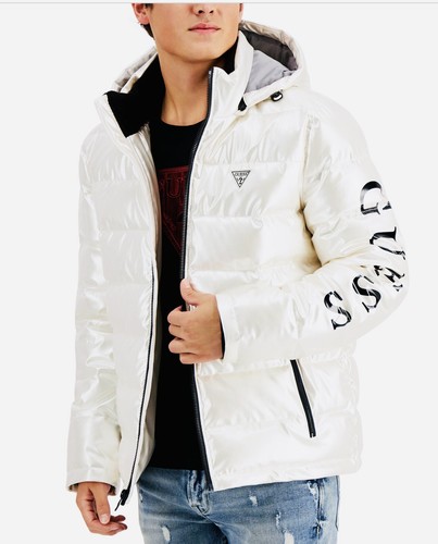 Puffer Jacket Removable Hood 