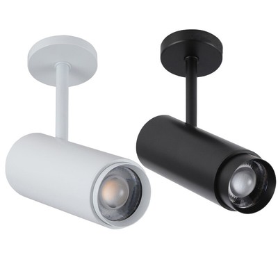 LED COB Ceiling Light Focus Lamp Fixture Zooming Beam-Angle Adjustable Spotlight