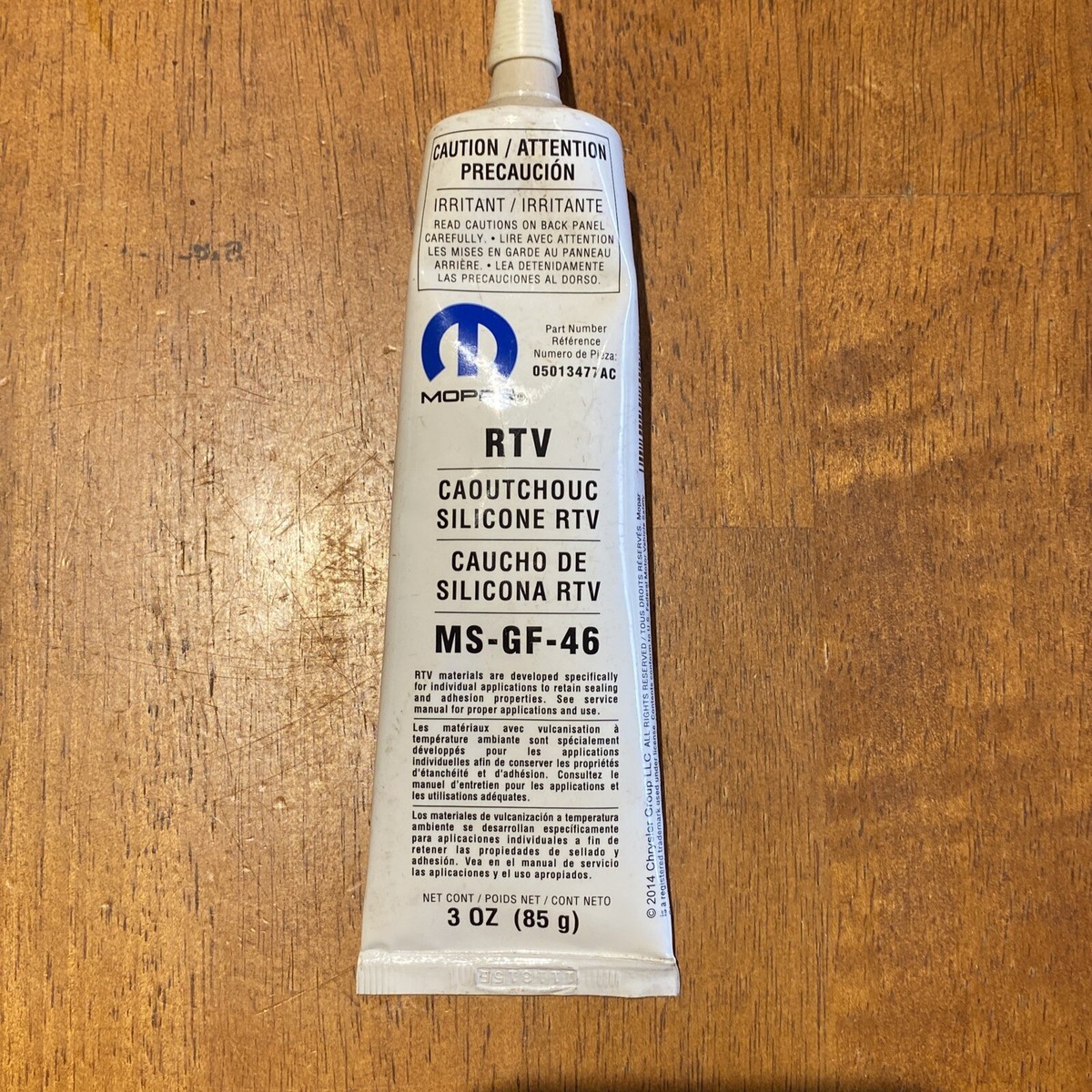 New Genuine Mopar Rtv Sealant (2001-2023) OE 5013477AD | eBay