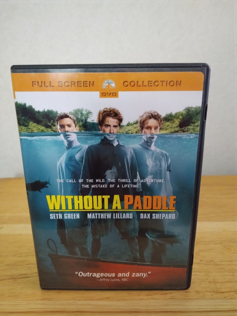 Without A Paddle Full-Screen DVD Seth Green Matthew Lillard Dax