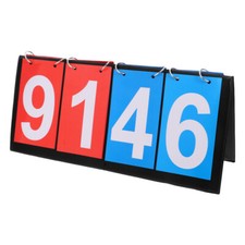 Sports Score Scoreboard Cornhole Keeper Tabletop Flipper Basketball