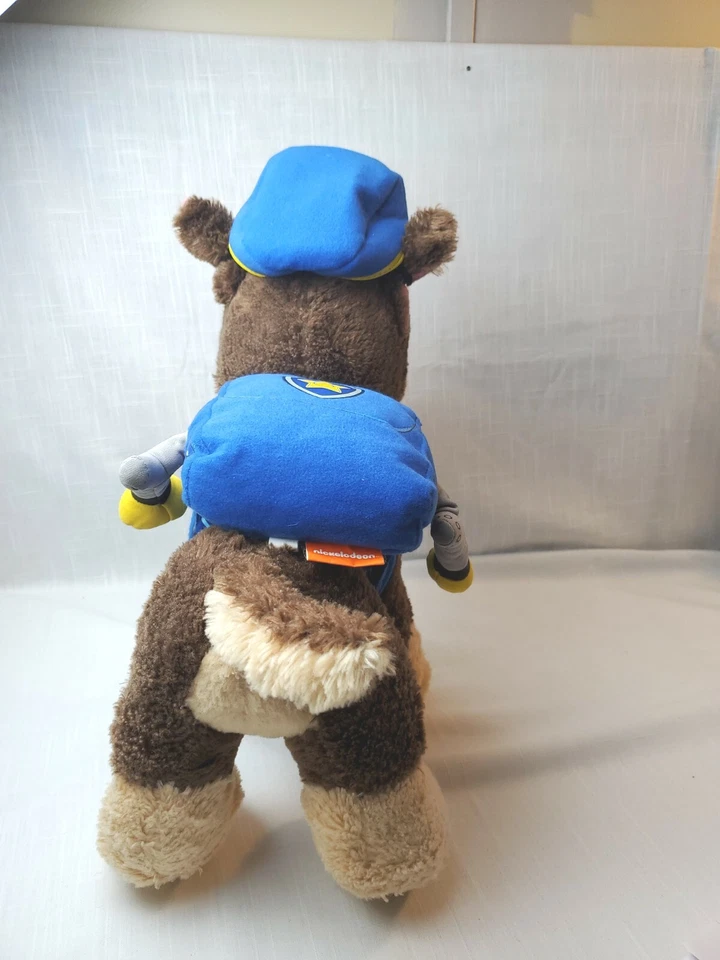Build A Bear Paw Patrol Plush With Hat Vest And Pup Pack Stuffed Aminal - Image 4 of 4