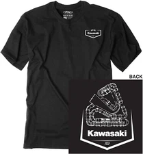Factory Effex Kawasaki Track T-Shirt - Mens