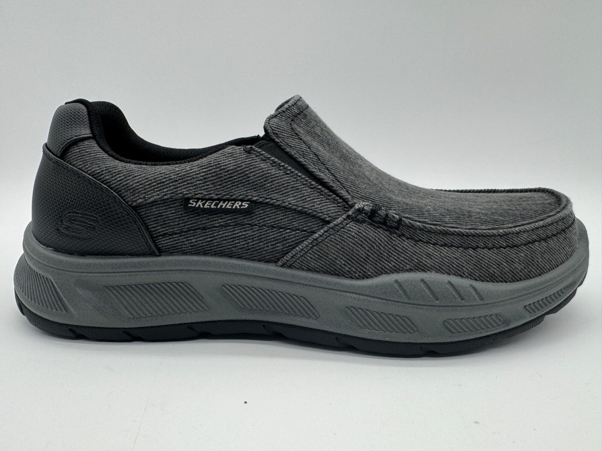 NEW Skechers Cohagen Canvas Slip On Men memory foam Shoe SZ  display picture 2