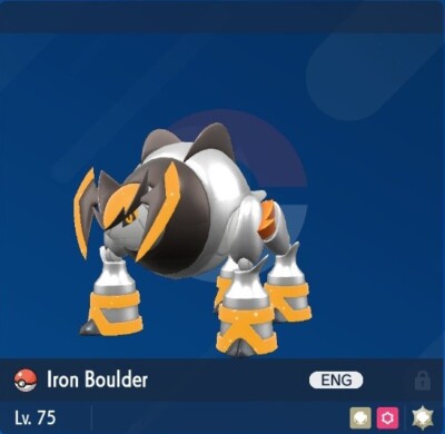 Iron Leaves - Iron Crown - Iron Boulder - Legendary Future Iron Leaves - Iron Crown - Iron Boulder - Legendary Future
