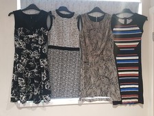 4 X CASUAL DRESS BUNDLE QUIZ TOPSHOP Mylene KLASS MISS SELF OFFICE WORK 8 BUNDLE