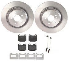 Brembo Rear Brake Kit Low-met Pads Sensor Disc Rotors For Mb W163 Ml500 Ml55 Amg