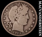 1913 Barber Half Dollar - Scarce  Semi-key  Better Date  No Reserve  #K3106