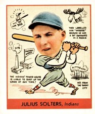 1985 Galasso 1938 Goudey Heads Up (reprint) #279 Moose Solters